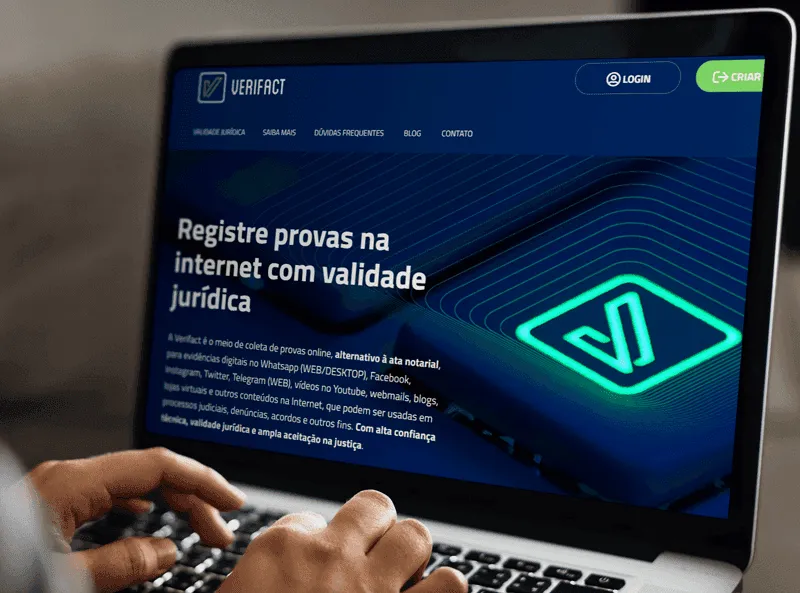 Conheça a Verifact: Plataforma de Provas Digitais Auditáveis e com Validade Jurídica para Comprovar a Existência de Publicações na Web”