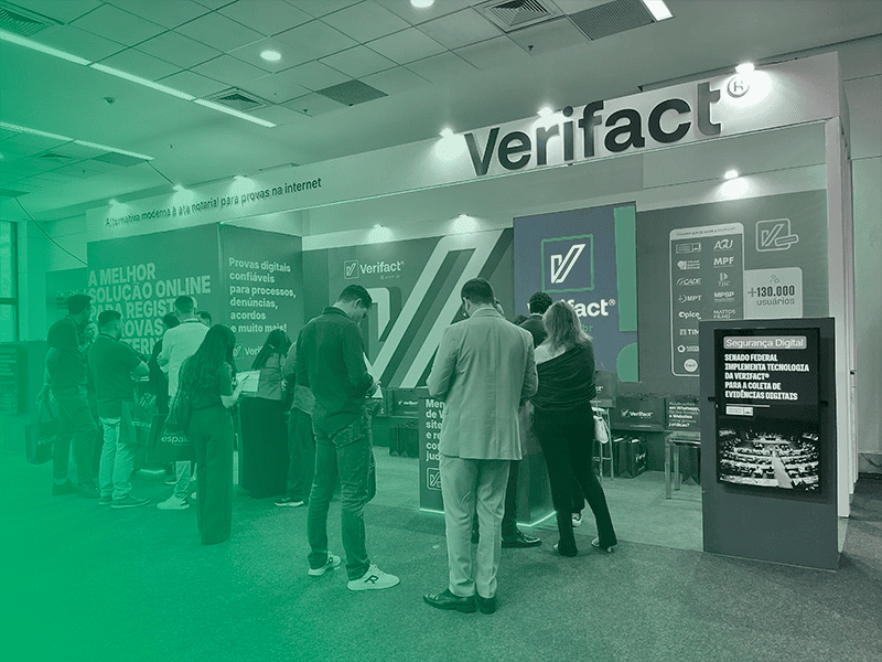 Verifact® na Fenalaw 2025: evento reuniu mais de 15 mil profissionais do Direito